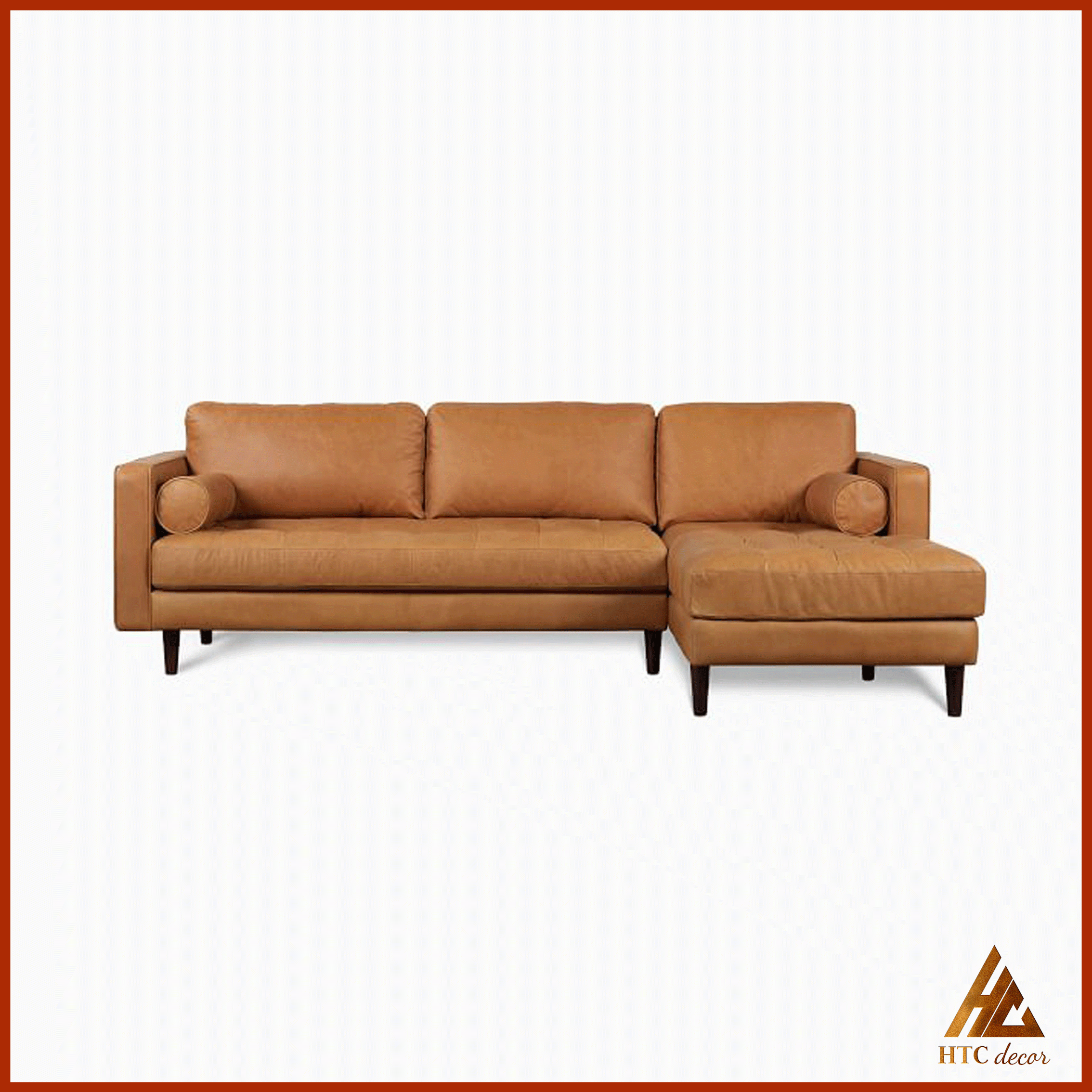 Ghế Sofa Góc L Dennes Da Simili